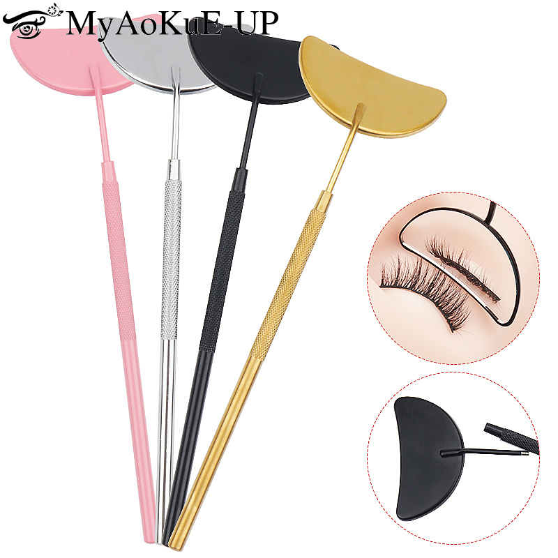 Eyelash Extension London - 1 stks wimperverlenging spiegel maanvormige afneembare