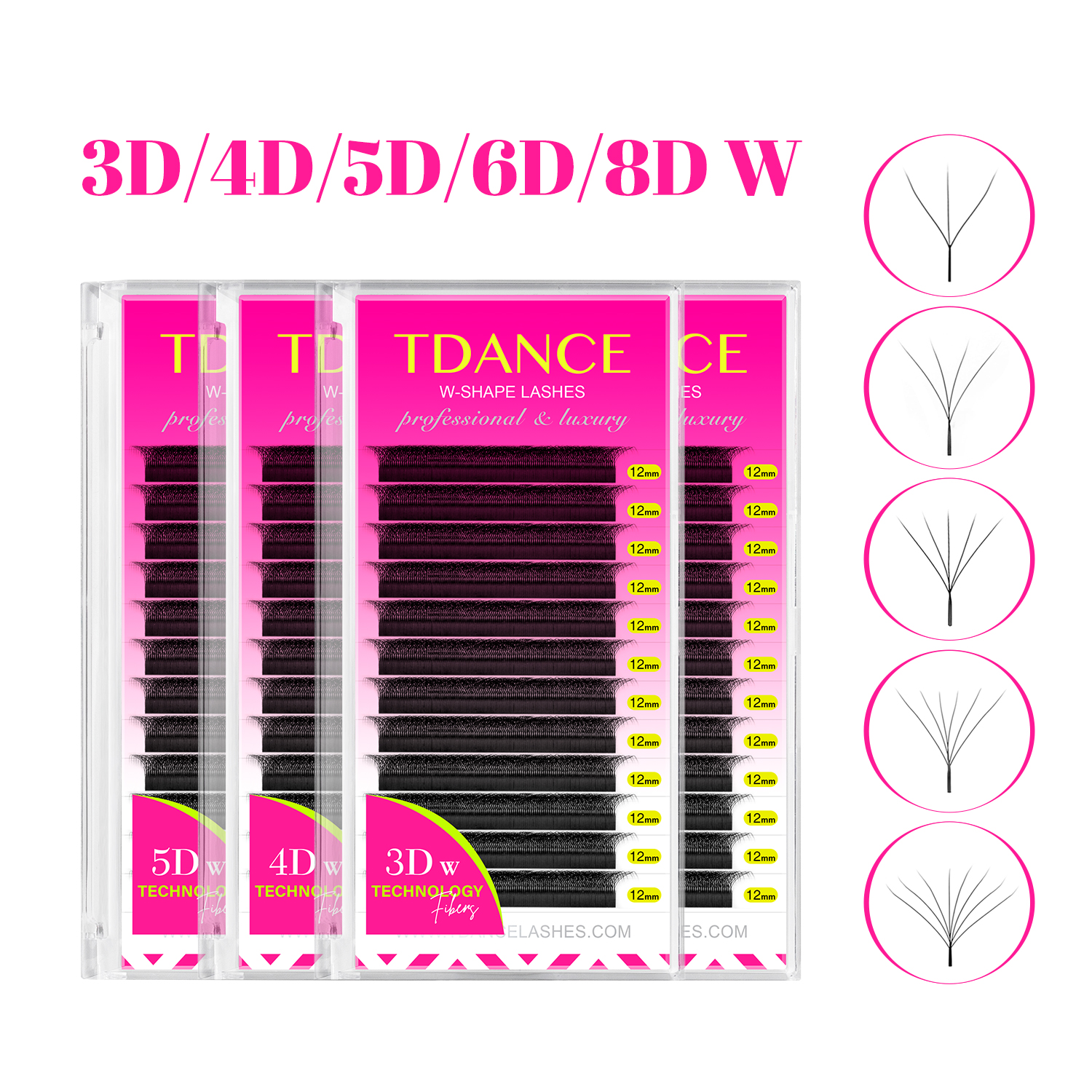 Lash Fan Volume - TDANCE 3D 4D 5D 6D Premade
