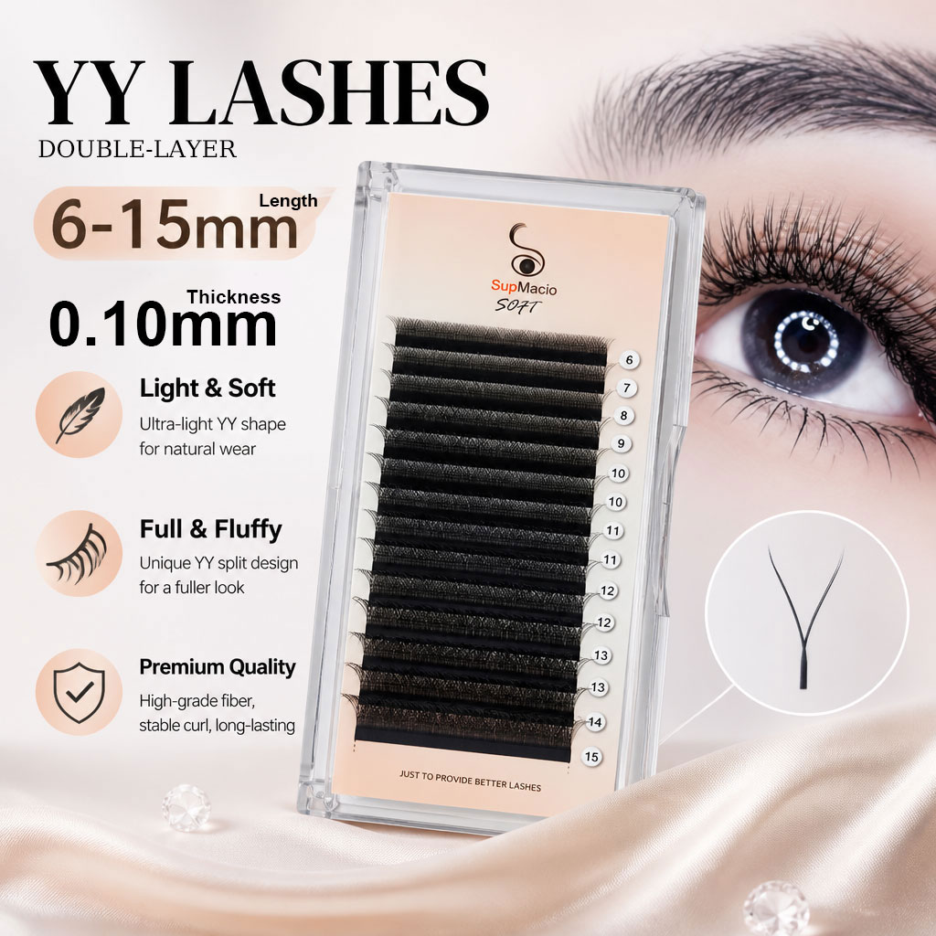 Lash Fan Volume - Supmacio 0,10 mm YY Lash Y-vorm
