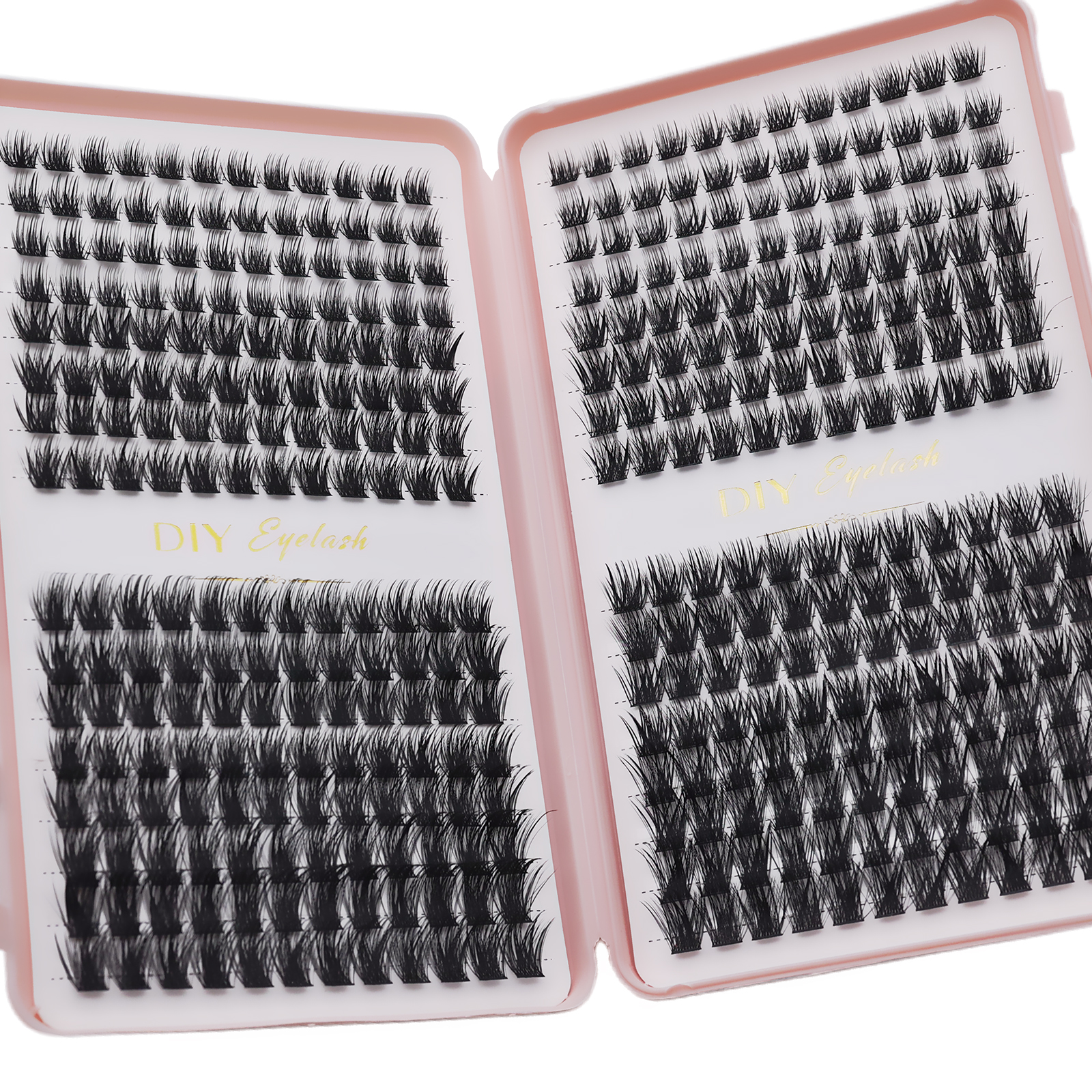 Eyelash Extension Home Service - 384 stuks Individuele Wimperextensions Wimperboek Clusters