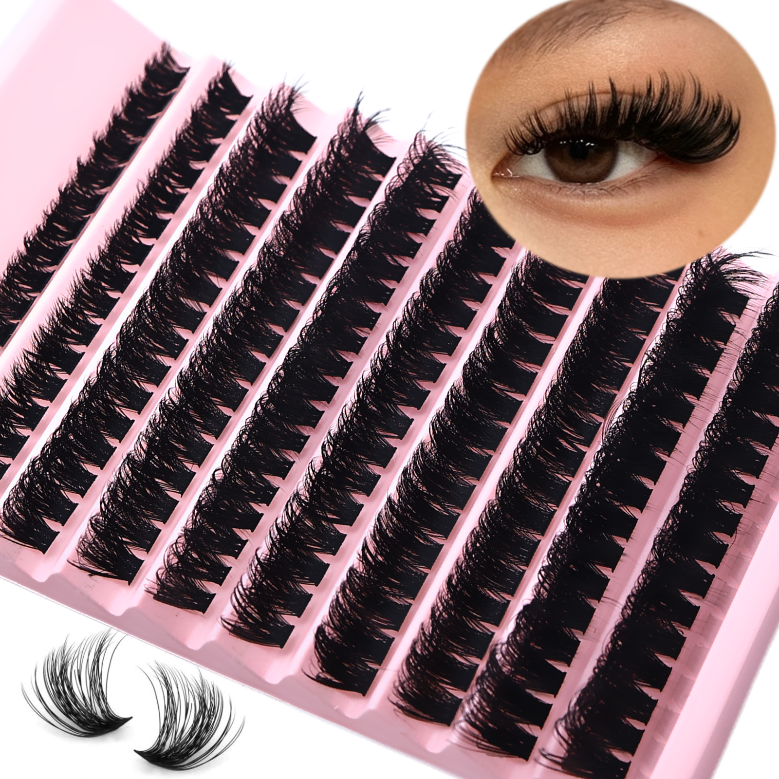 Eyelash Extension Home Service - Individuele Cluster Wimperextensions DIY Wimperverlenging Natuurlijke