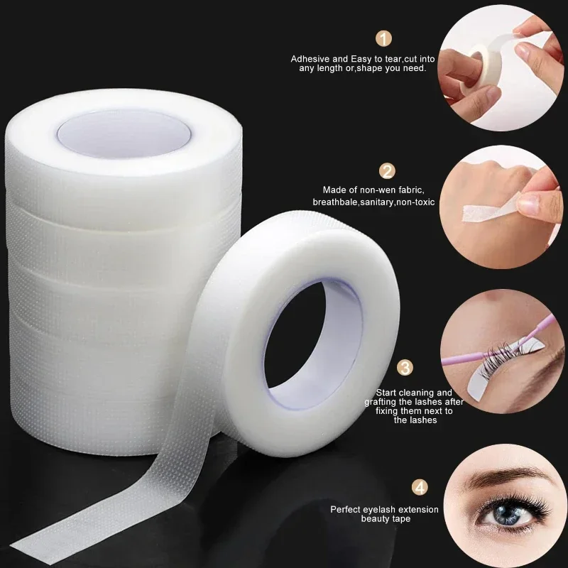 Eyelash Extension London - Transparante Micropore Ademende Stof Wimpertape 9M