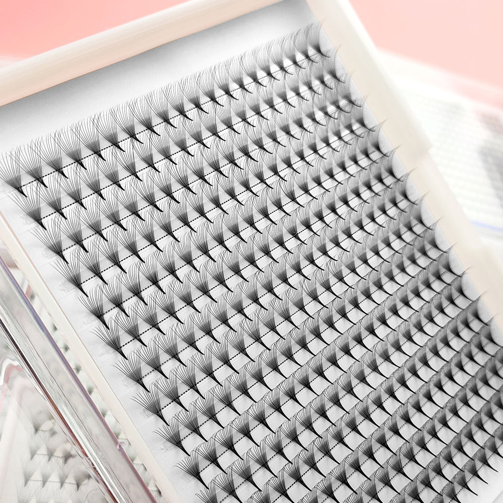 Lash Fan Volume - 7mm 4D 0,07mm Puntige Basis Voorgemaakte