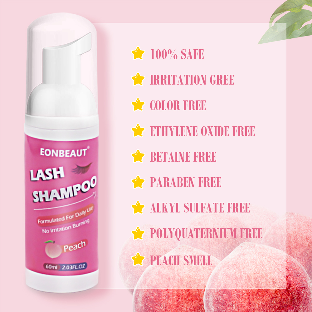 60ml Wimperverlenging Shampoo  - Eyelash Extension Home Service recensie en prijs