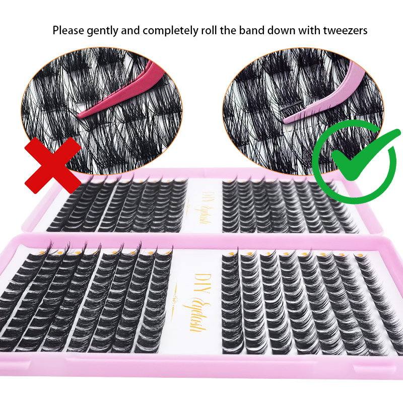 384PCS wimperverlengingsboek ( - Eyelash Extension Home Service recensie en prijs
