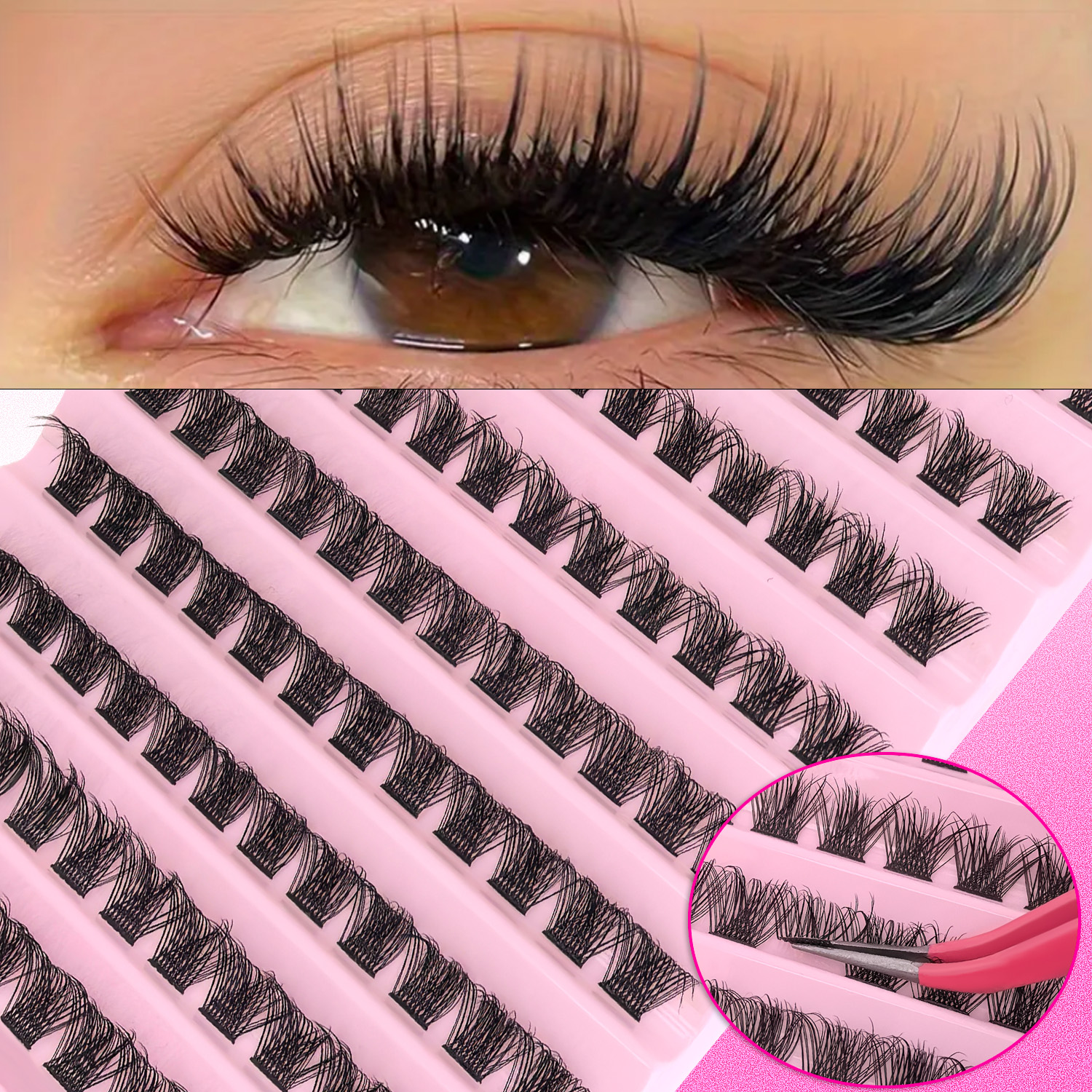 DIY wimperverlengingsset Indiv - Eyelash Extension London recensie en prijs