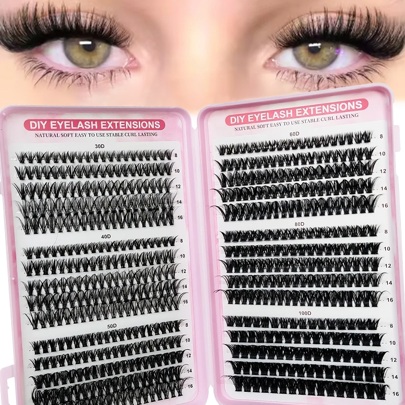 DIY Wimperextensions 30D-100D  - Eyelash Extension Home Service recensie en prijs