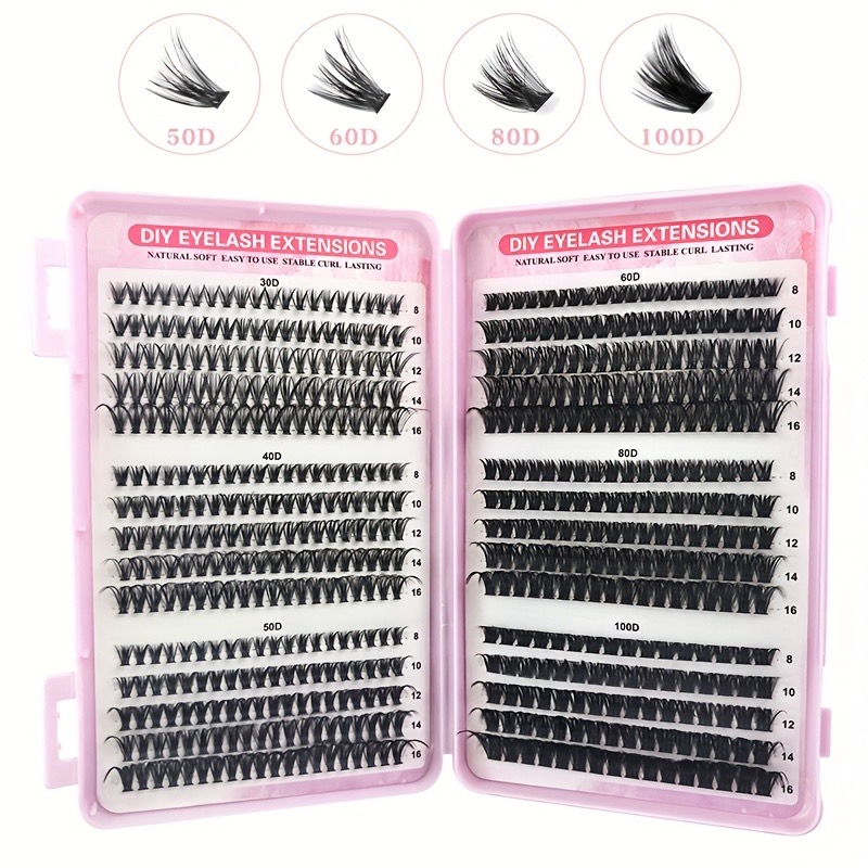 DIY Wimperextensions 30D-100D  - Eyelash Extension Home Service recensie en prijs