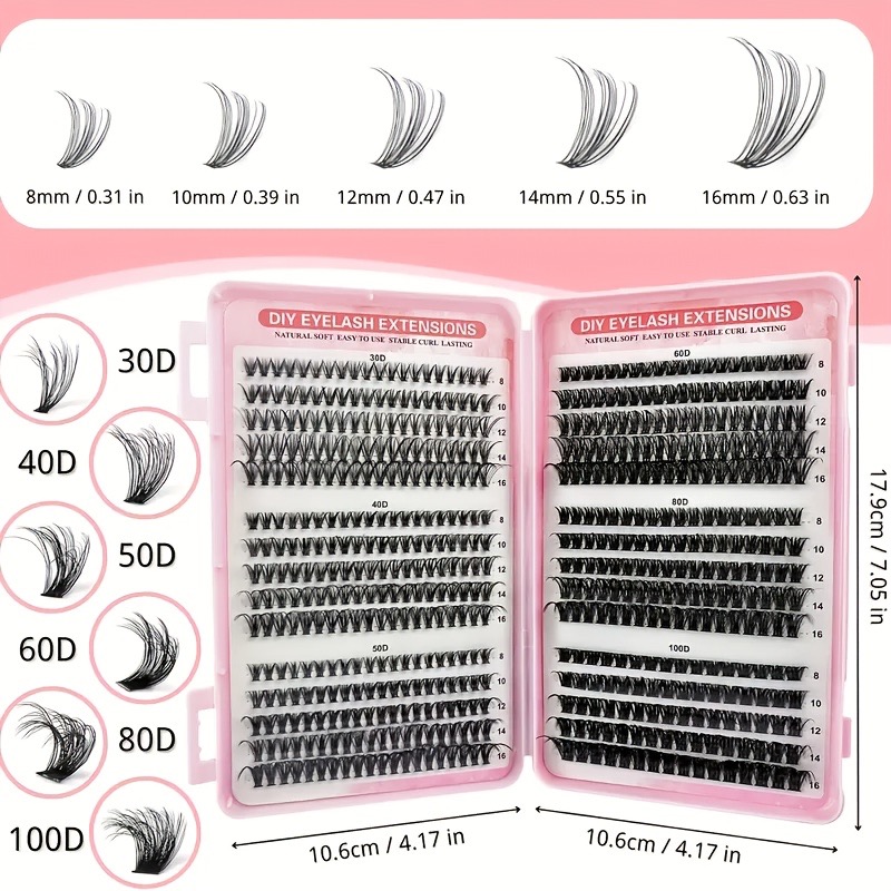DIY Wimperextensions 30D-100D  - Eyelash Extension Home Service recensie en prijs
