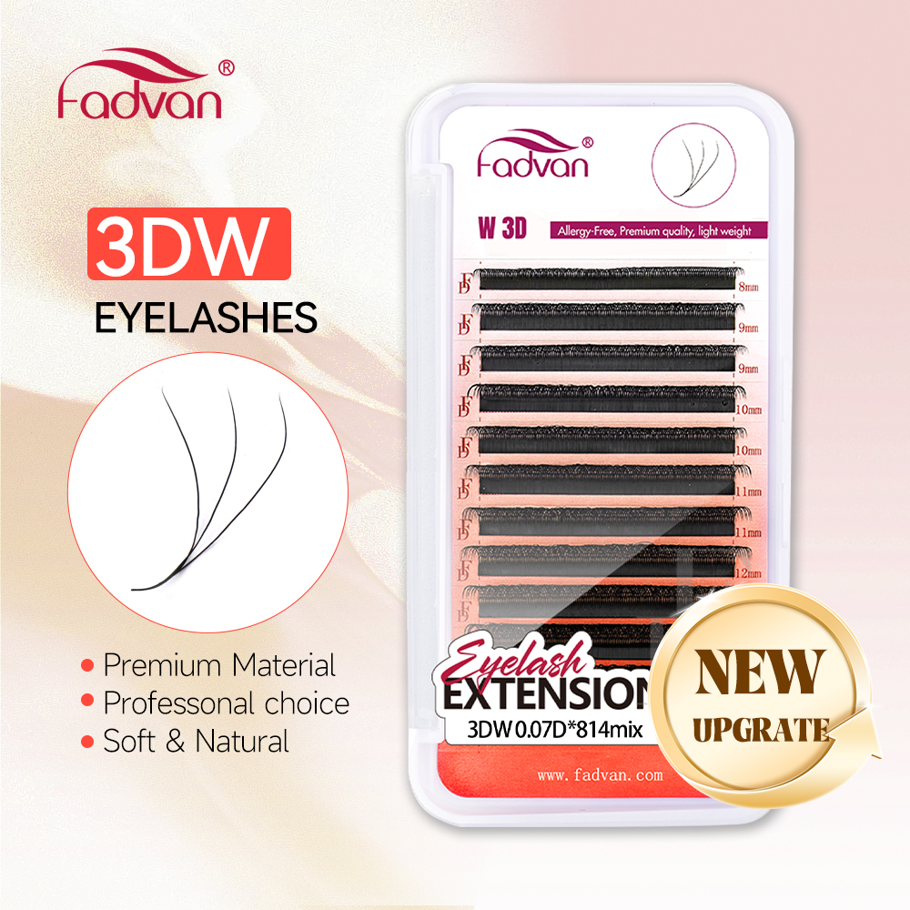FADVAN 3D Wimpers W-vormige wi - Lash Fan Volume recensie en prijs
