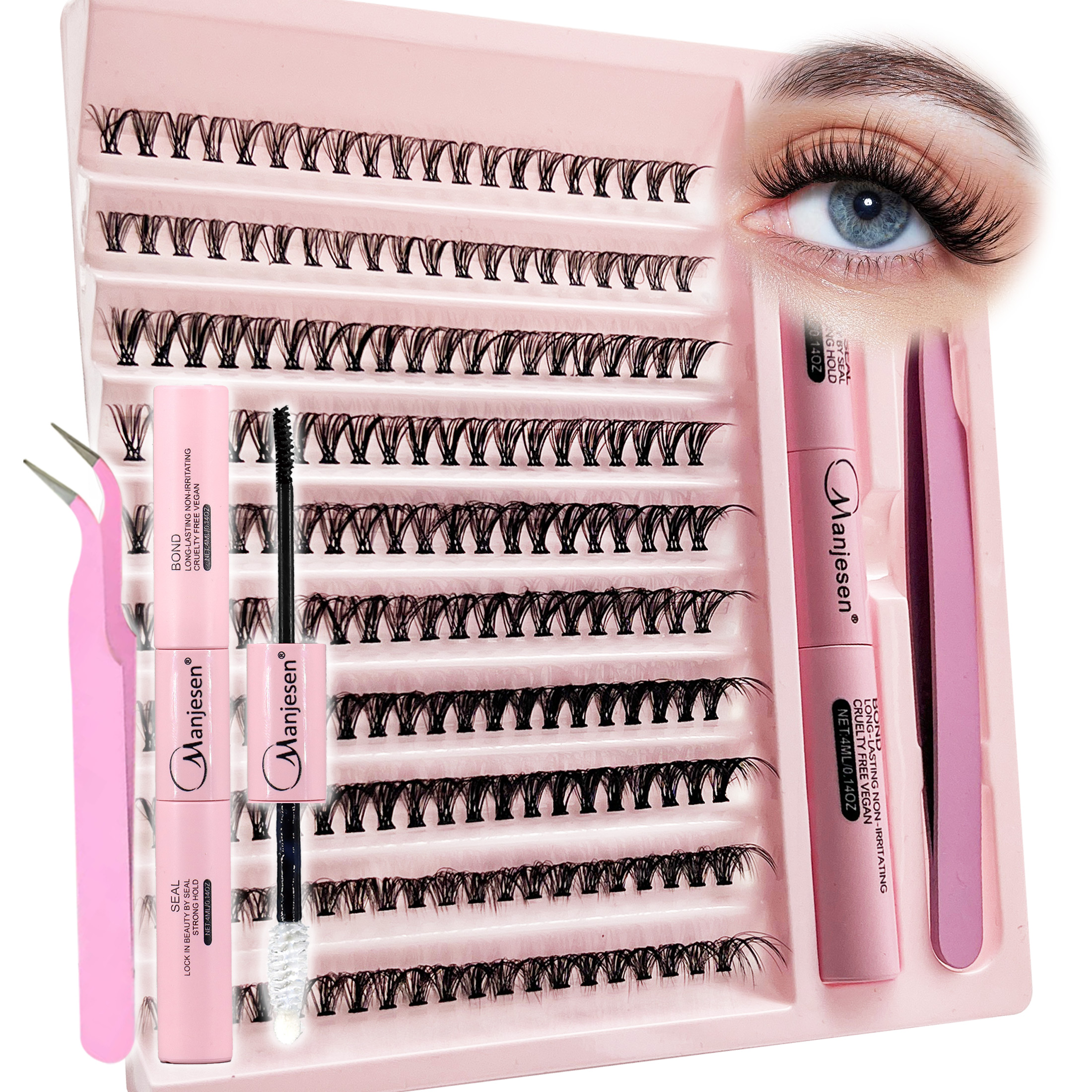Diy Wimpers Extensie Kit Wimpe - Eyelash Extension London recensie en prijs