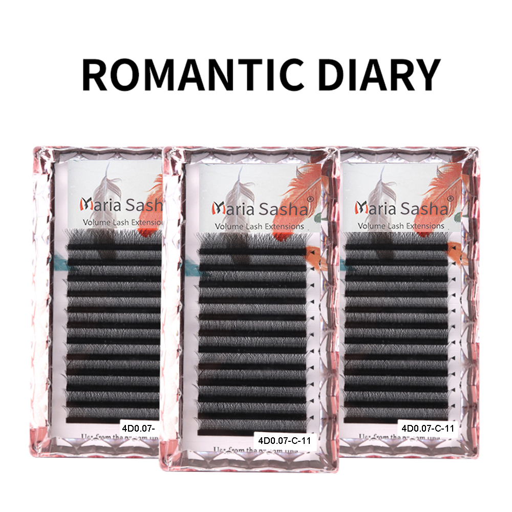 Maria 10 Hoesjes 4d W Vormige  - Lash Fan Volume recensie en prijs