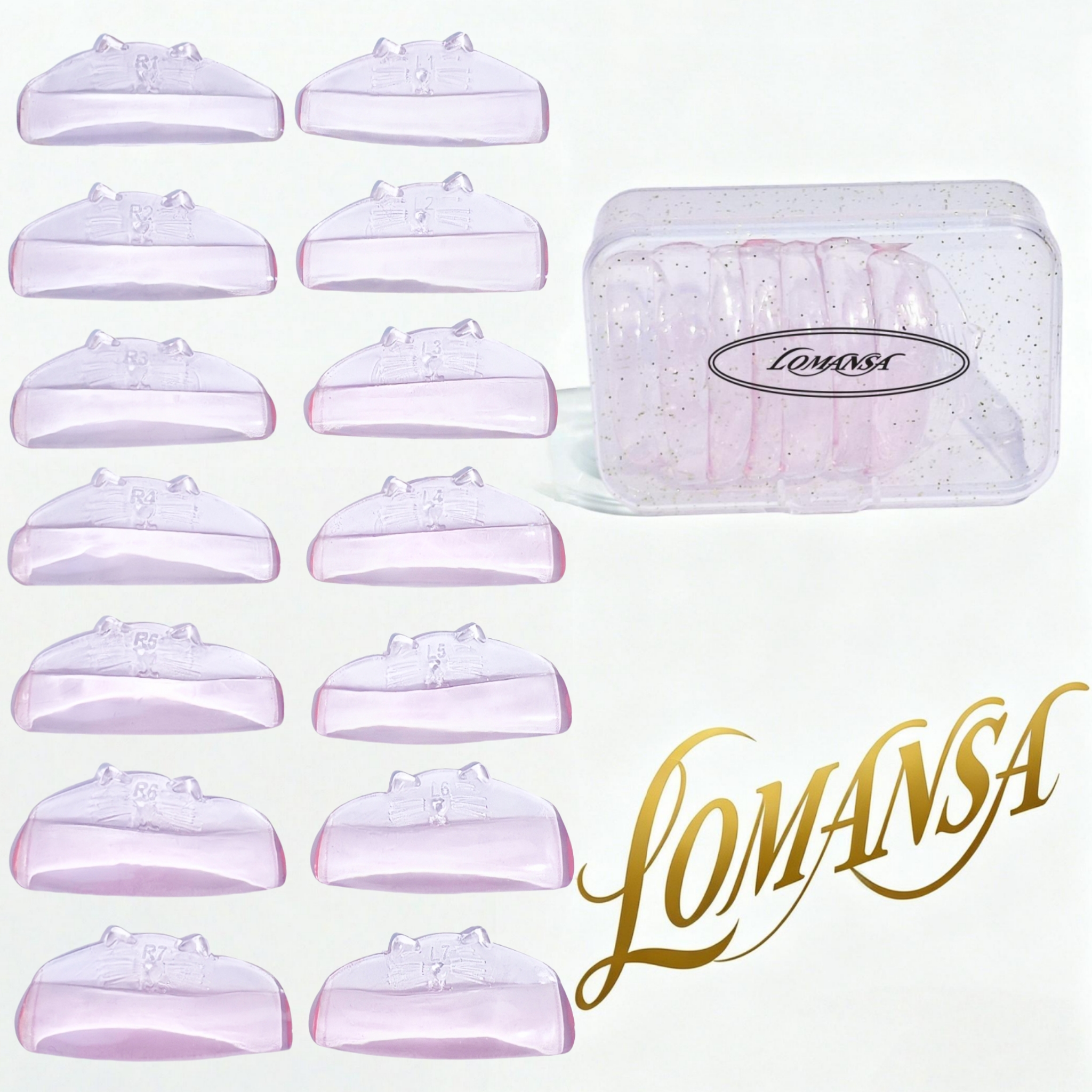 Lomansa 14-delige C-krul silic - Eyelash Extension London recensie en prijs