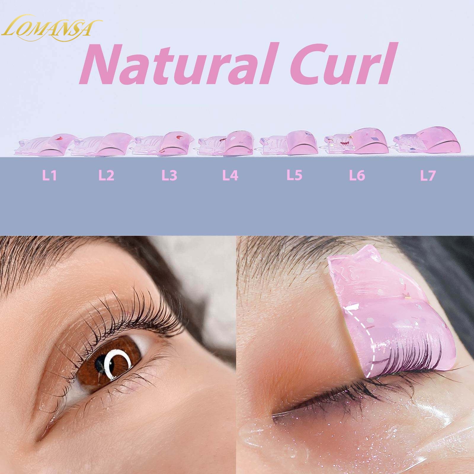 Lomansa 14-delige C-krul silic - Eyelash Extension London recensie en prijs