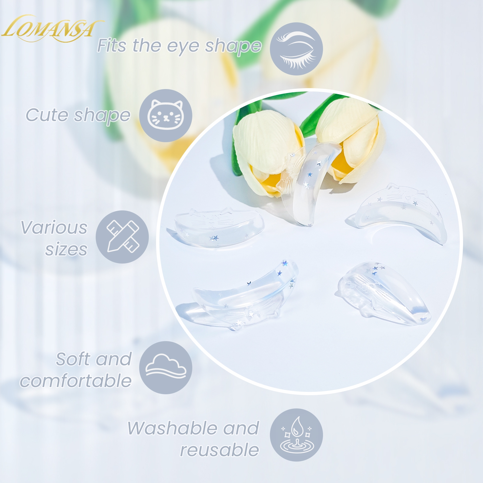 Lomansa 14-delige C-krul silic - Eyelash Extension London recensie en prijs