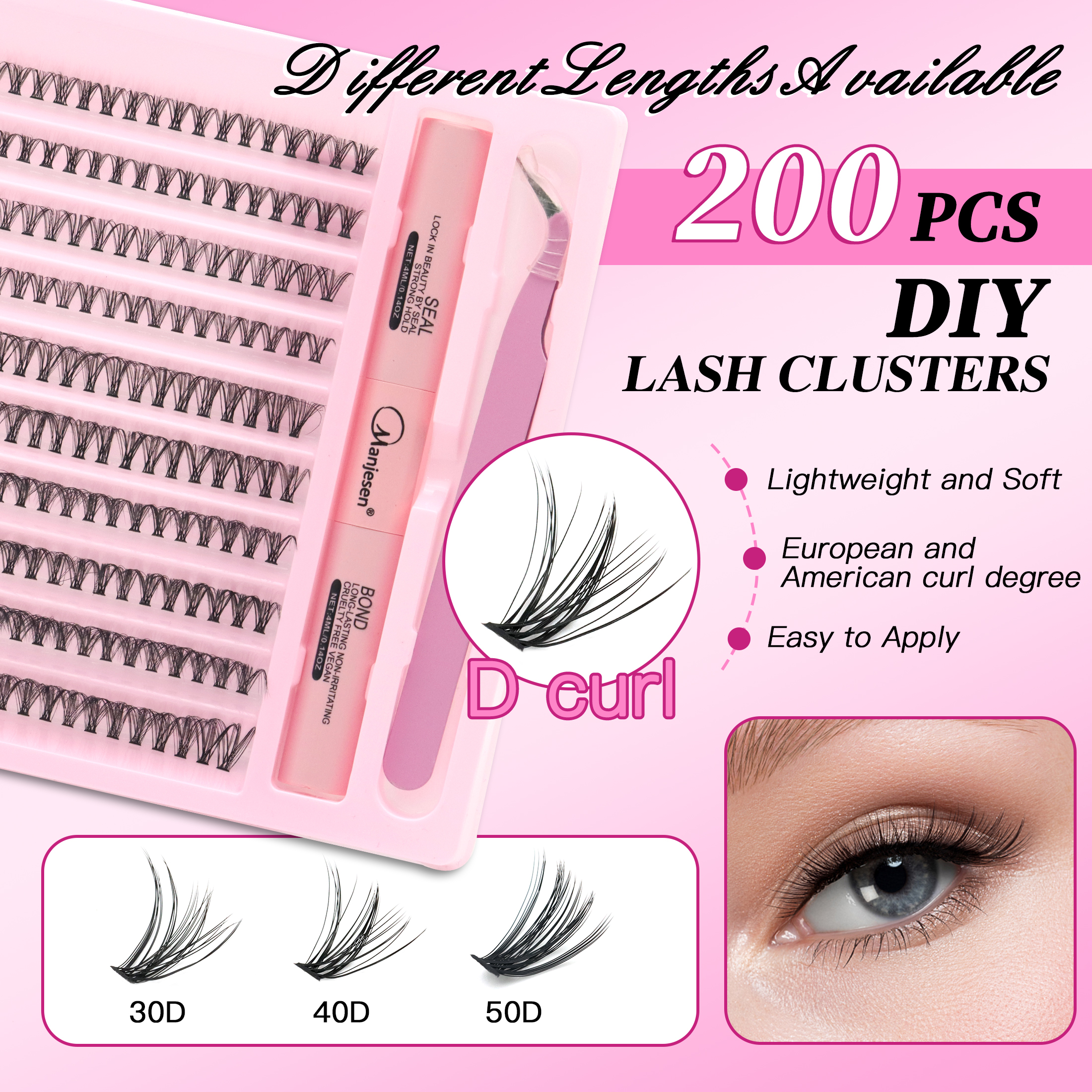 DIY Wimperverlengingsset Wimpe - Eyelash Extension London recensie en prijs