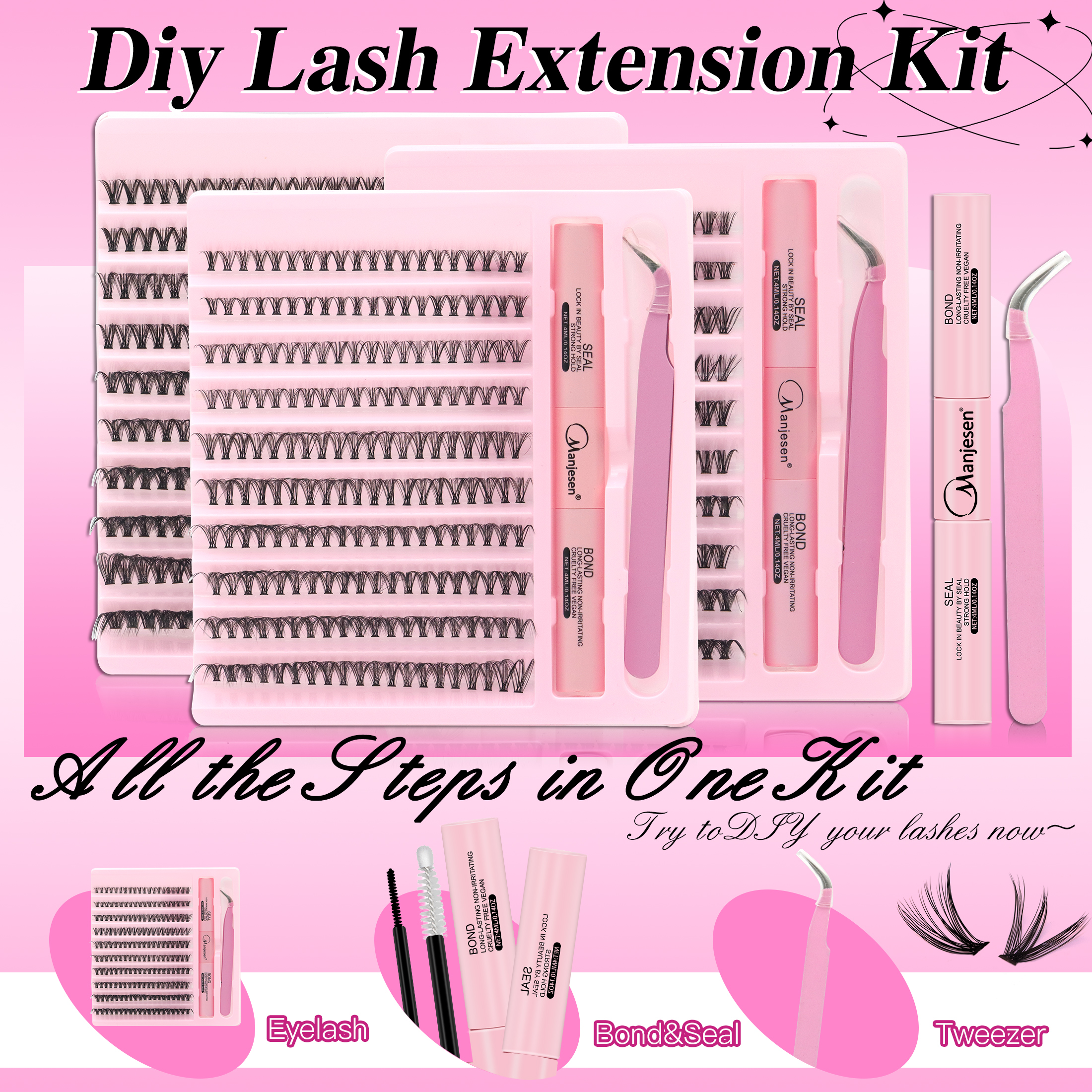 DIY Wimperverlengingsset Wimpe - Eyelash Extension London recensie en prijs