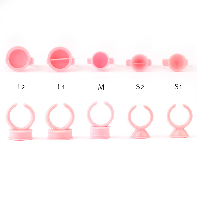100 stuks Wegwerp Lijm Rings P - Eyelash Extension Permanent recensie en prijs